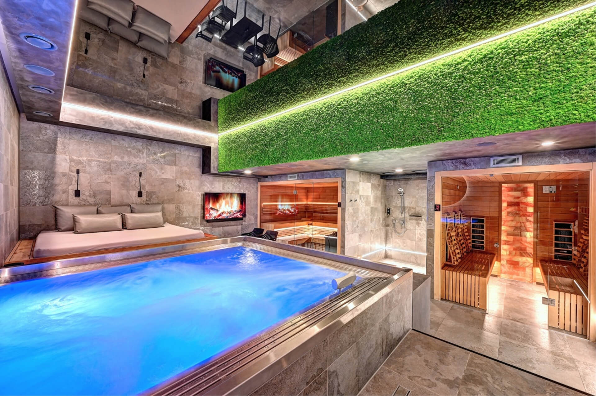 Privátní wellness pro ubytované i veřejnost
