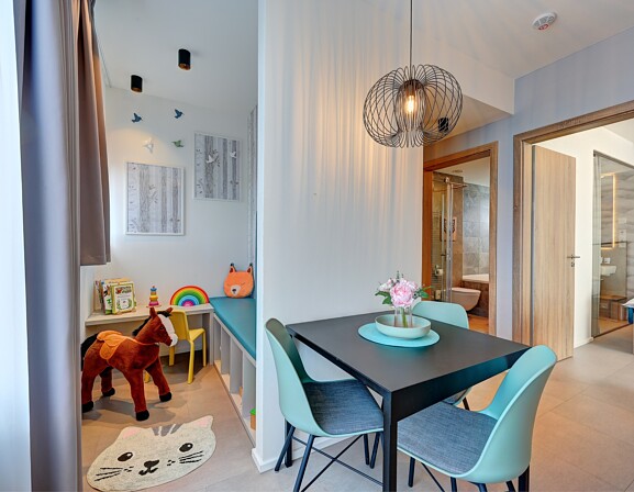 Čtyřlůžkové apartmá Horizont s vířivkou