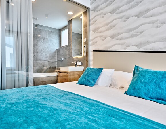 Čtyřlůžkové apartmá Horizont s vířivkou