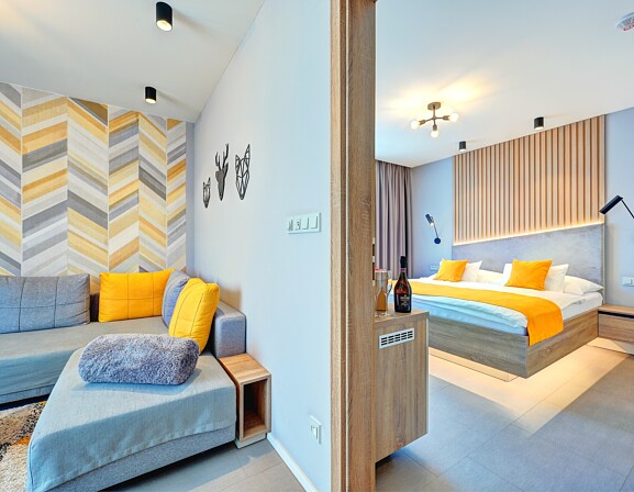 Třílůžkové apartmá Dream s vířivkou