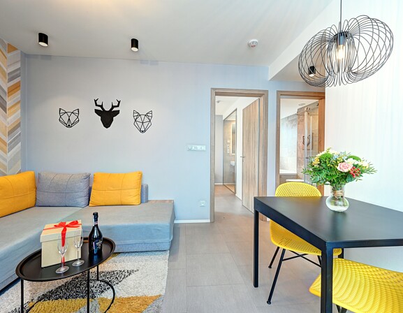 Třílůžkové apartmá Dream s vířivkou