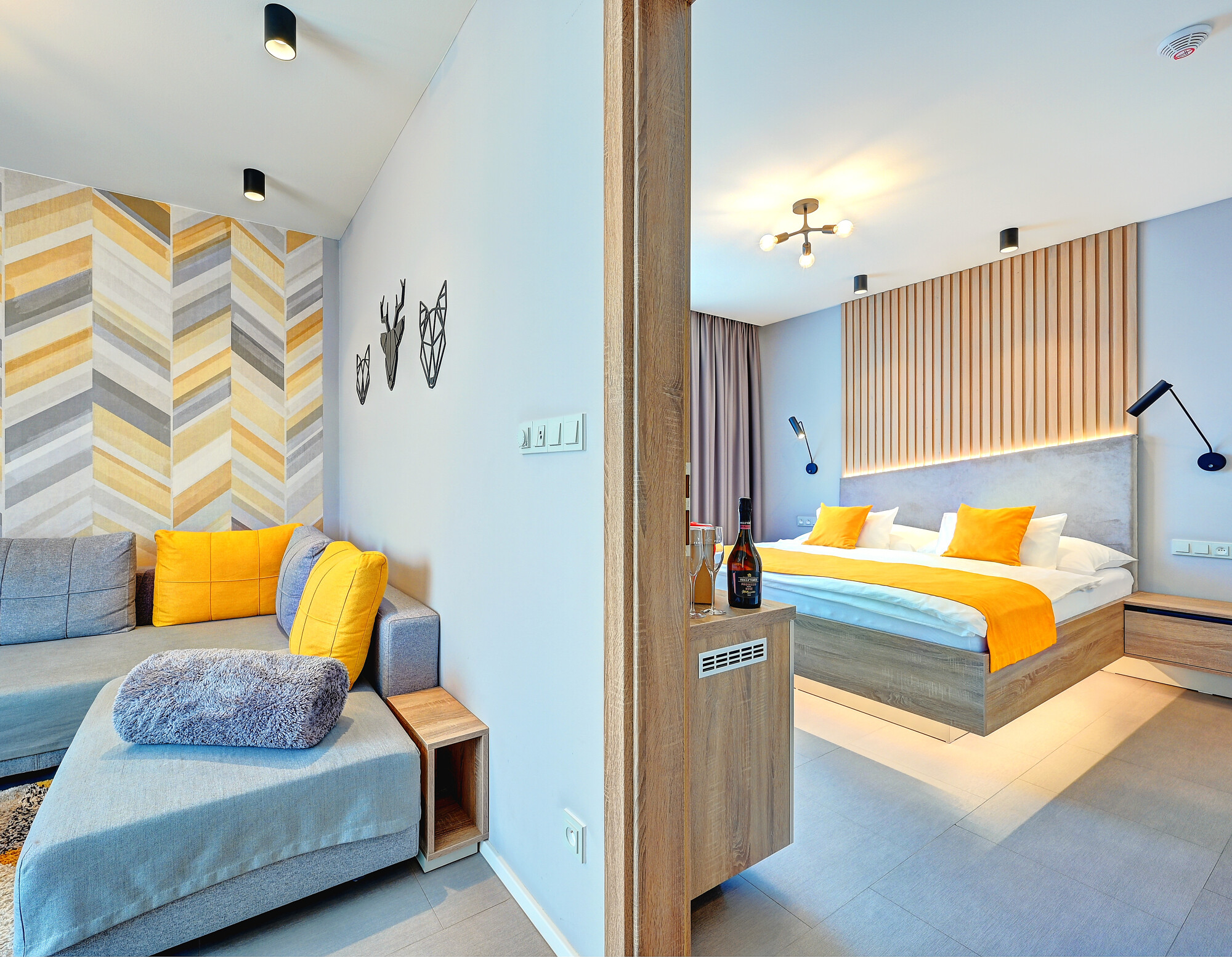Třílůžkové apartmá Dream s vířivkou